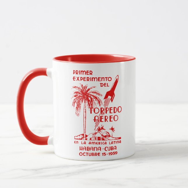 Caneca 1939, Cuban Rocket Mail (Esquerda)