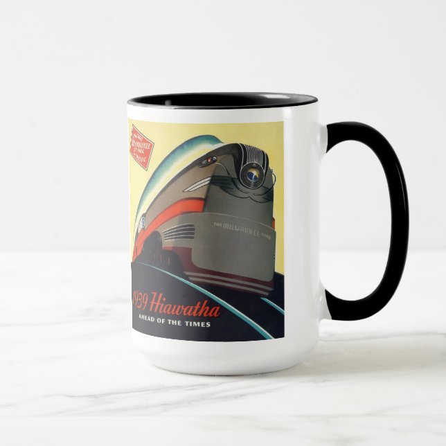 Caneca 1939 da locomotiva de Hiawatha (Direita)