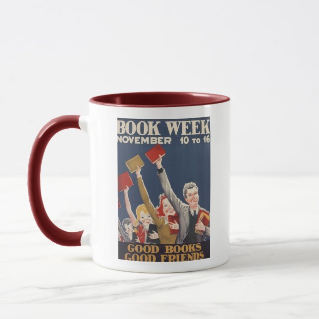 Caneca 1940 Livro Infantil Semana (Esquerda)