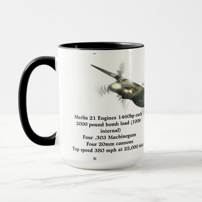 Caneca 1942 de Havilland Mosquito FB Mk. VI (Esquerda)