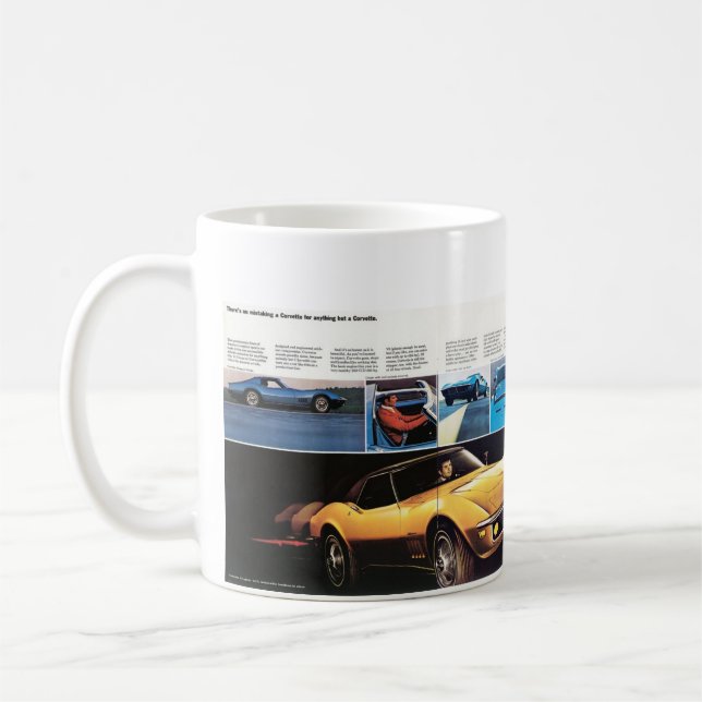 Caneca 1968 de Chevrolet Corvette (Esquerda)