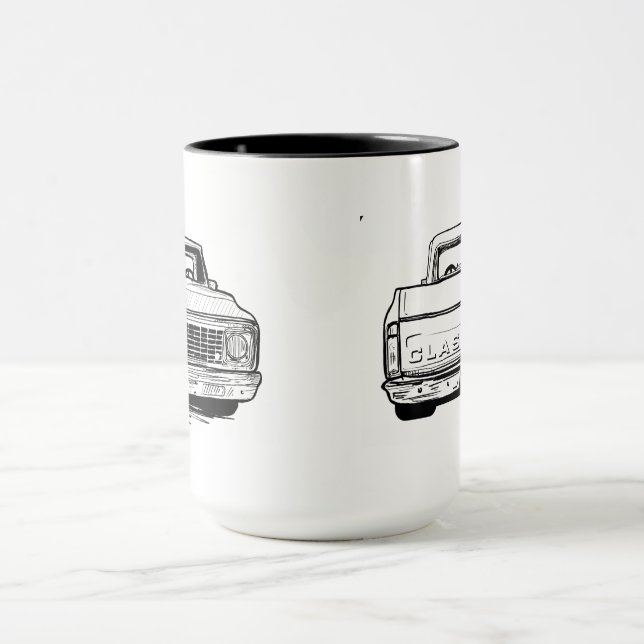 Caneca 1971-1972 Chevy C10 Truck Mug (Centro)