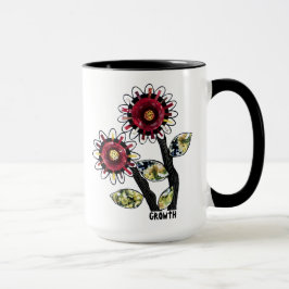 Caneca 1 - Abstrato floral