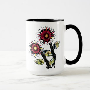 Caneca 1 - Abstrato floral