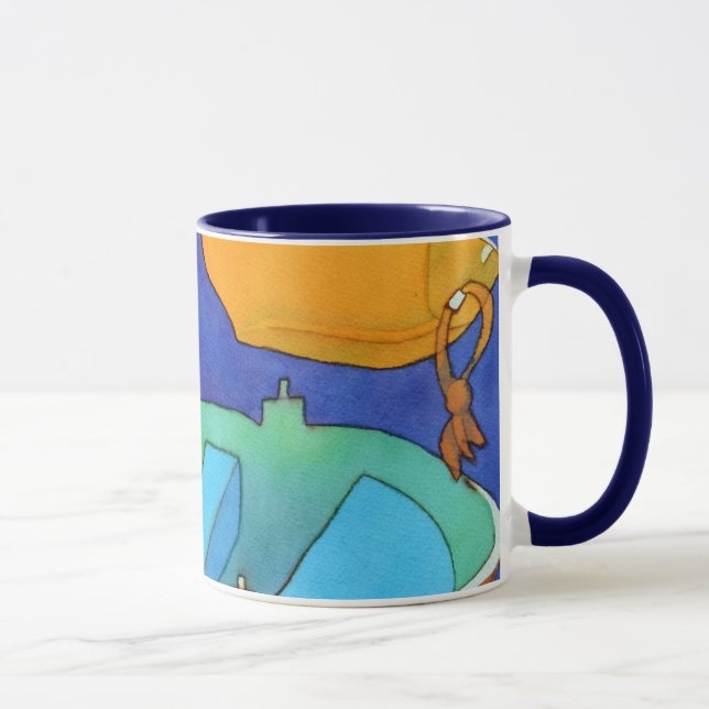 Caneca 1 dos barcos de enfileiramento (Direita)