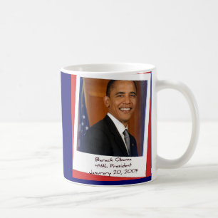 Caneca 2009 da lembrança de Obama Inaguration