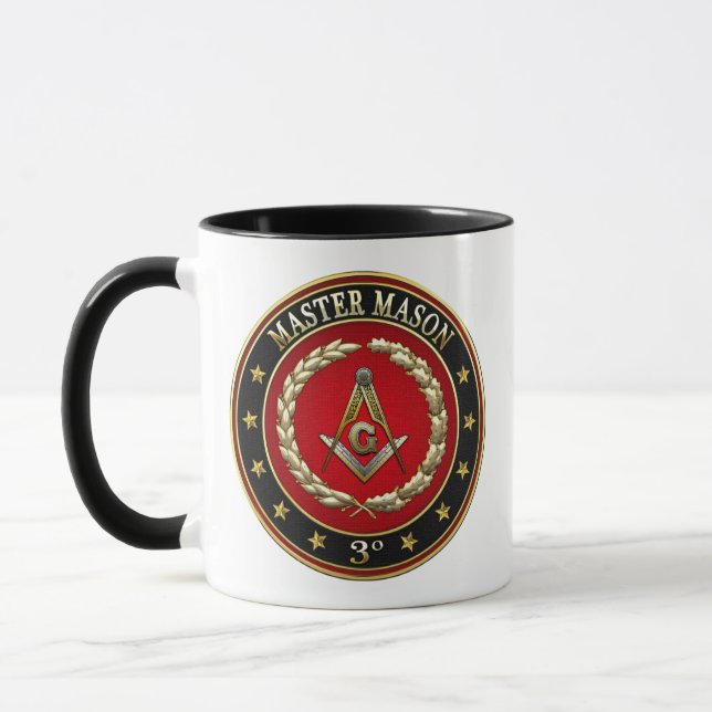 Caneca [200] Master Mason, 3º Grau [Edição Especial] (Esquerda)
