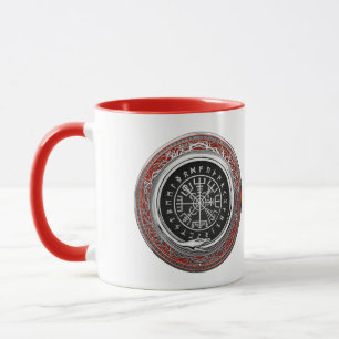 Caneca [200] Vegvisir - Bússola mágica virada para prat