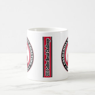 Caneca 2010 do desafio da ruptura de café