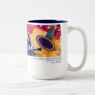 Caneca 2012 da guitarra do fim de semana da