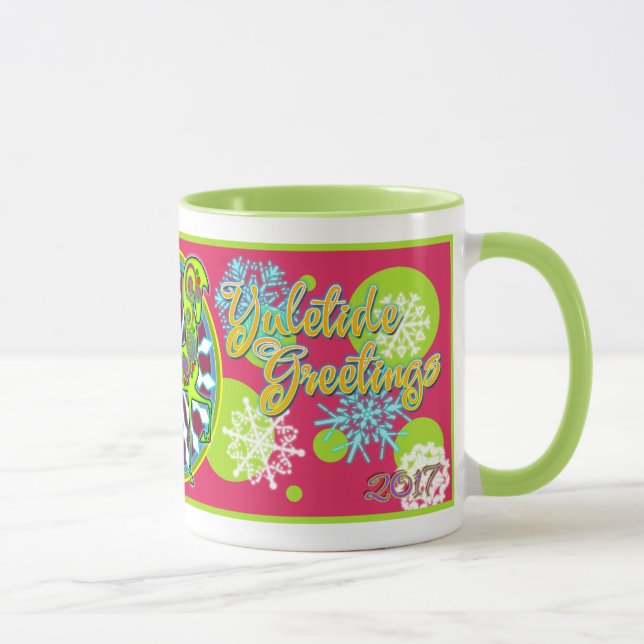 Caneca 2017 Collectible do cavalo de Holidaze do (Direita)
