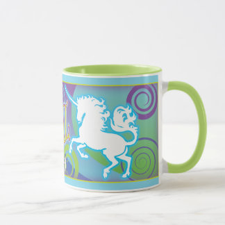 Caneca 2017 mágica do unicórnio 11oz da caneca do