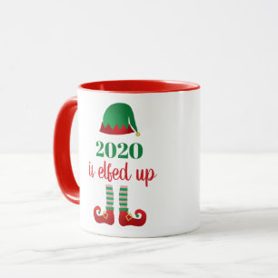 Caneca 2020 É Enterrado Engraçado Quarentena De Natal Diz