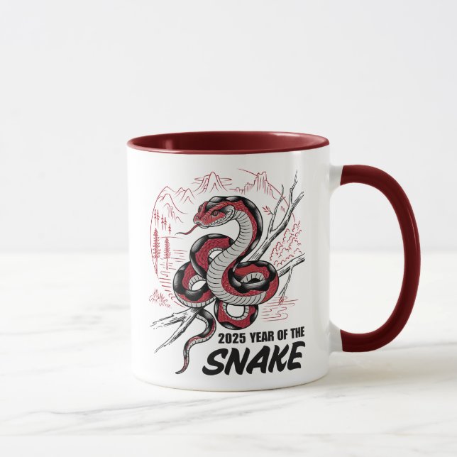 Caneca 2025 Ano Da Cobra (Direita)