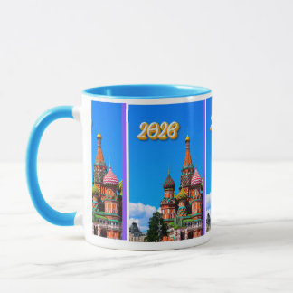 Caneca “2026 – Colors of Moscow”
