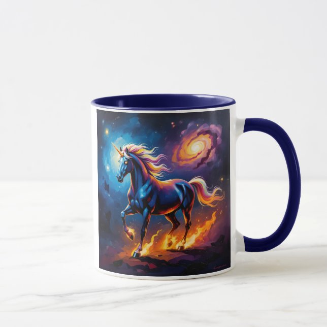 Caneca „2026 – Das Jahr des Feuerpferds“ (Direita)