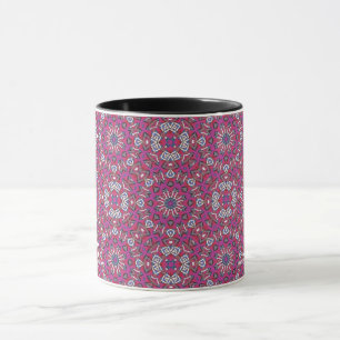 Caneca 20° volume de arte caleidoscópica de nove