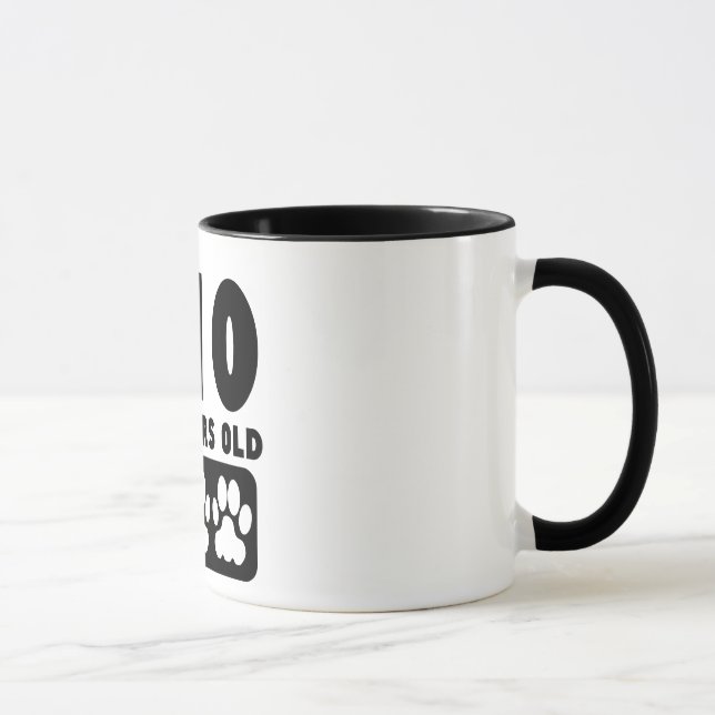 Caneca 210 anos do cão velho (Direita)
