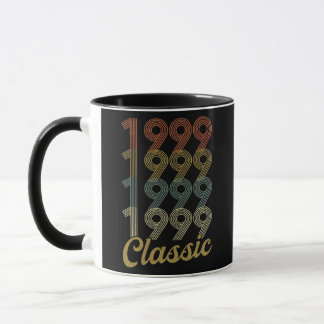 Caneca 23rd Birthday For Men Vintage Classic 1999 