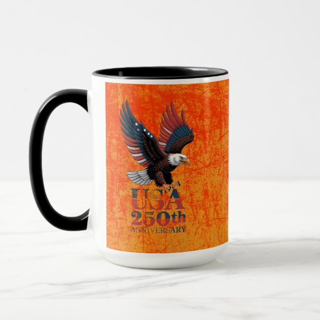 Caneca 250º Aniversário dos EUA (Esquerda)
