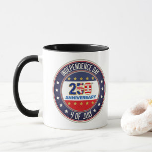 Caneca 250º Aniversário EUA Patriótico 1776–2026