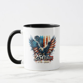 Caneca 250 Anos Aniversário da América 250º Independência