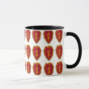 Caneca 25 infanttry Division veterans patch Mug