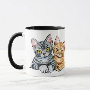 Caneca 2 americano Shorthairs