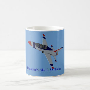 Caneca 2 da garra dos Thunderbirds T-38
