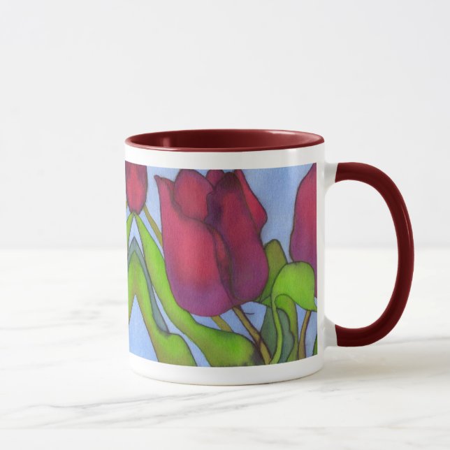 Caneca 2 das tulipas (Direita)