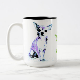 Caneca 2 do tom de Aww Chiwawa dois