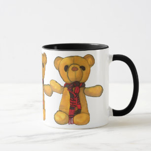 Caneca 2 do ursinho do lenço