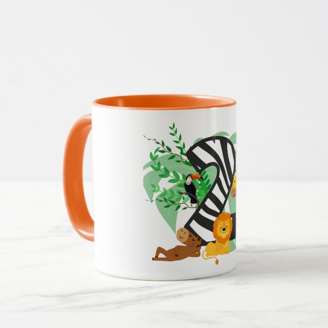 Caneca 2 years old! Happy Birthday baby! (Frente Esquerda)