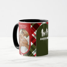 2Foto Xadrez Vermelho Verde Clan Stewart Tartan Pe