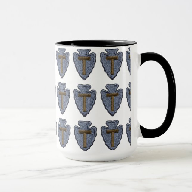 Caneca 36ª divisão de infantaria vets patch de gelado Mug (Direita)