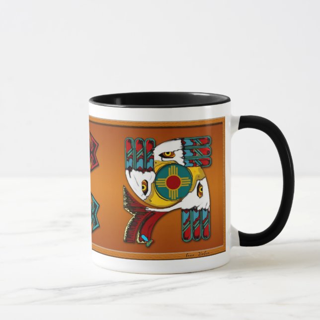 Caneca 3 águias americanas (Direita)