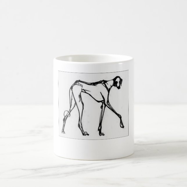Caneca 3 de Azawakh por David Moore (Centro)