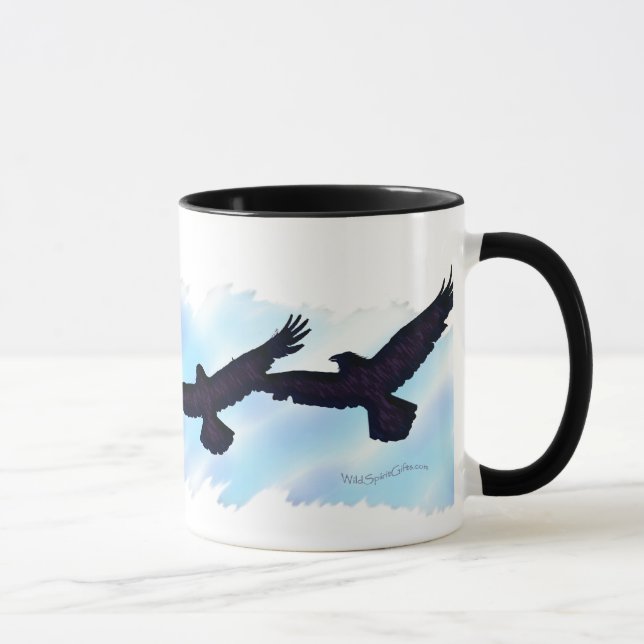 Caneca 3 FLYING RAVENS - Série Gift (Direita)