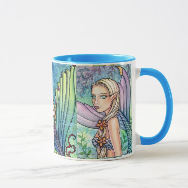 Caneca 3 Mermaid por Molly Harrison (Direita)