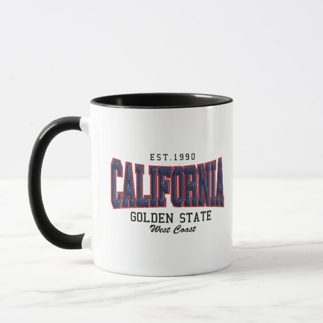 Caneca 3D Califórnia (Esquerda)