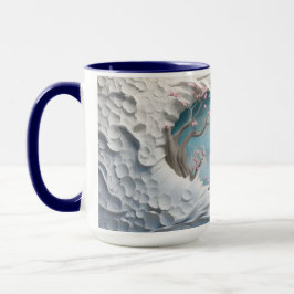 Caneca 3D Paisagem Mug Wrap Sublimação