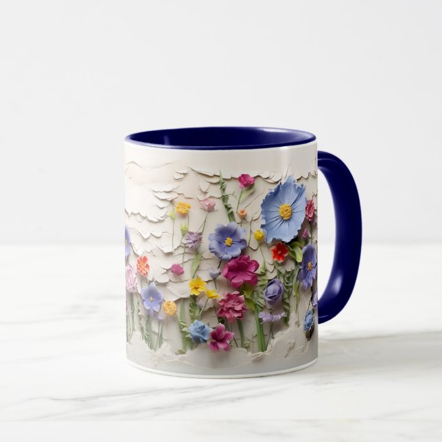Caneca 3D Paisagem Mug Wrap Sublimação (Frente Esquerda)