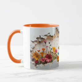 Caneca 3D Paisagem Mug Wrap Sublimação