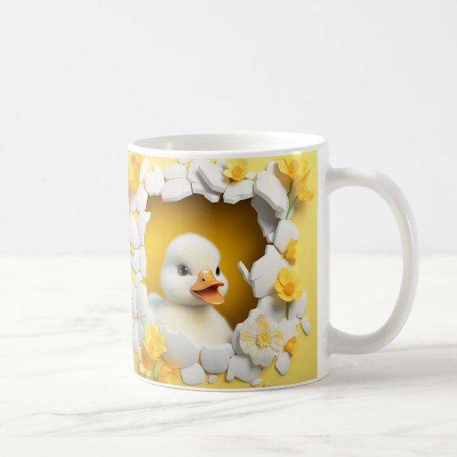 Caneca 3D Pato (Direita)