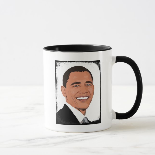 Caneca 44 Barack Obama Coffee Mug (Direita)