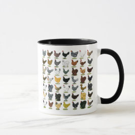 Caneca 49 galinhas da galinha