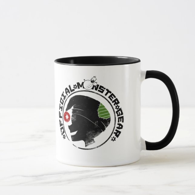 Caneca 4 monstro pequenos - logotipo 2 do feriado de (Direita)