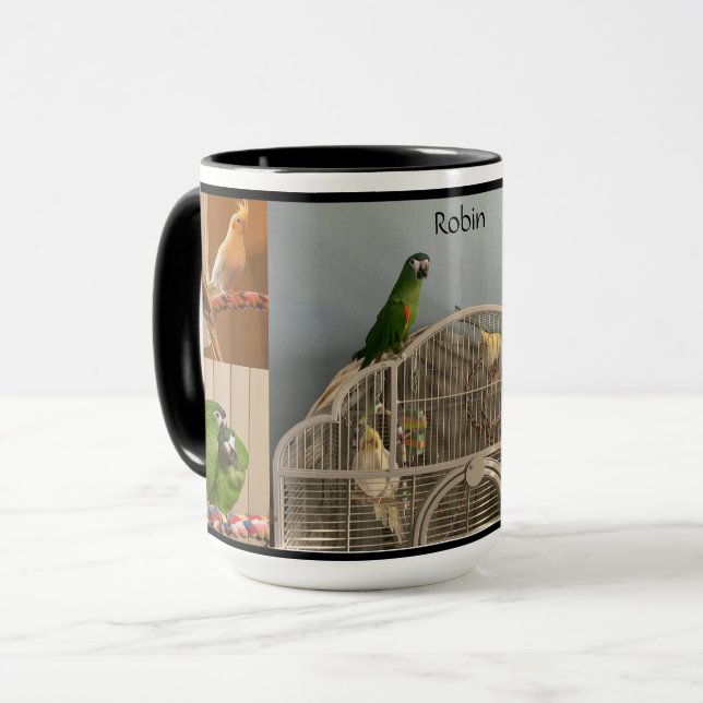 Caneca 5 caneta personalizada (Frente Esquerda)