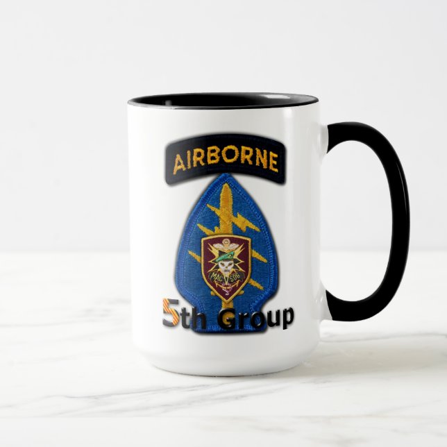 Caneca 5 SOG forças especiais veteranos do grupo Vietnã (Direita)