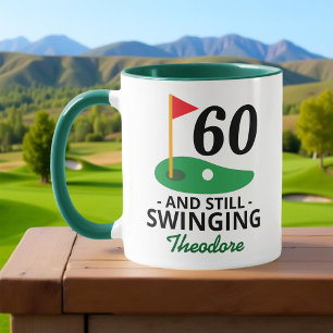 Caneca 60 e ainda balançando, 60º aniversário do aniversá